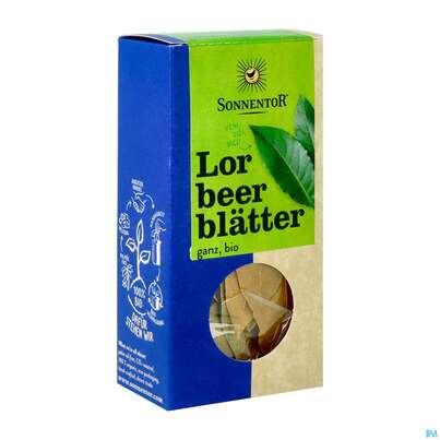 Sie sehen eine Packung Sonnentor Bio Lorbeerblaetter Ganz 00335 10g, Produktbild: 02 Sonnentor Bio Lorbeerblaetter Ganz 00335 10g, A-Nr.: 3740252 - 02