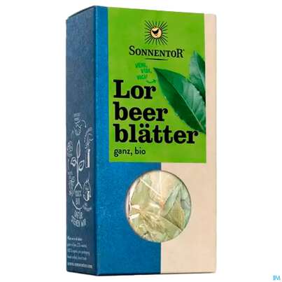 Sie sehen eine Packung Sonnentor Bio Lorbeerblaetter Ganz 00335 10g, Produktbild: 04 Sonnentor Bio Lorbeerblaetter Ganz 00335 10g, A-Nr.: 3740252 - 04