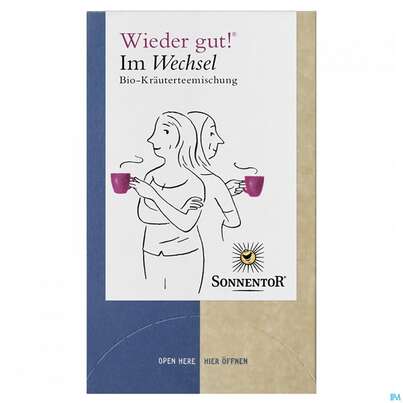 Sonnentor Im Wechsel Tee Bio Doppelkammerbeutel Im Wechsel 02584 18st, A-Nr.: 5226996 - 02