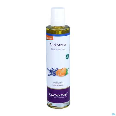 Sie sehen eine Packung Taoasis Anti Stress Raumspray 50ml, Produktbild: 01 Taoasis Anti Stress Raumspray 50ml, A-Nr.: 5374685 - 01