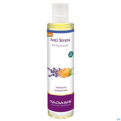 Sie sehen eine Packung Taoasis Anti Stress Raumspray 50ml, Produktbild: 02 Taoasis Anti Stress Raumspray 50ml, A-Nr.: 5374685 - 02