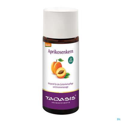 Sie sehen eine Packung Taoasis Aprikosenkern Basisöl Bio|demeter 50ml, Produktbild: 03 Taoasis Aprikosenkern Basisöl Bio|demeter 50ml, A-Nr.: 3162192 - 03
