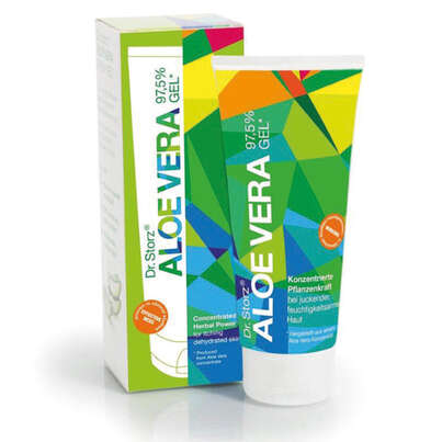 Sie sehen eine Packung Storz® Aloe Vera Gel 200g Tube, Produktbild: 01 Storz® Aloe Vera Gel 200g Tube, A-Nr.: 2229333 - 01