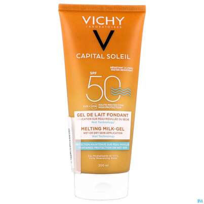 Sonnenprodukte Vichy Ideal Soleil Wet Gel-milch Lsf 50 200ml, A-Nr.: 4400825 - 01