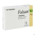 Sie sehen eine Packung Folsan Tabl 0,4mg 50st, Produktbild: 02 Folsan Tabl 0,4mg 50st, A-Nr.: 2423242 - 02