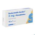 Sie sehen eine Packung Desloratadin-Sandoz Filmtabl 5mg 10st, Produktbild: 02 Desloratadin-Sandoz Filmtabl 5mg 10st, A-Nr.: 3909900 - 02