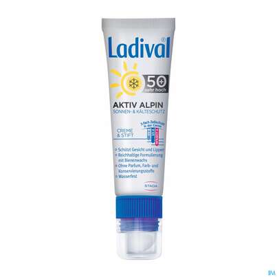 Sonnenprodukte Ladival/aktiv Sonne+kaelte F50+ Creme +stift 30ml+3,2g 1st, A-Nr.: 4535809 - 04