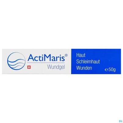 Sie sehen eine Packung Actimaris Wund-gel 50g, Produktbild: 01 Actimaris Wund-gel 50g, A-Nr.: 5355860 - 01
