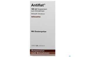 Sie sehen eine Packung Antiflat Tropfen 100ml, Produktbild: 01 Antiflat Tropfen 100ml, A-Nr.: 2462466 - 01
