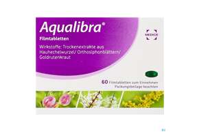 Sie sehen eine Packung Aqualibra Filmtabl 60st, Produktbild: 01 Aqualibra Filmtabl 60st, A-Nr.: 5505897 - 01
