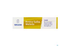 Sie sehen eine Packung Arnica Salbe Weleda 25g, Produktbild: 01 Arnica Salbe Weleda 25g, A-Nr.: 2202943 - 01