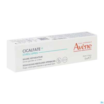 Sie sehen eine Packung Avene Cicalfate+ Regenerierender Lippenbalsam 10ml, Produktbild: 03 Avene Cicalfate+ Regenerierender Lippenbalsam 10ml, A-Nr.: 5826360 - 03