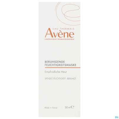 Sie sehen eine Packung Avene Maske Beruhigend 50ml, Produktbild: 01 Avene Maske Beruhigend 50ml, A-Nr.: 5098883 - 01