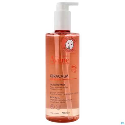 Sie sehen eine Packung Avene Xeracalm Nutrition Duschgel 500ml, Produktbild: 01 Avene Xeracalm Nutrition Duschgel 500ml, A-Nr.: 5745176 - 01