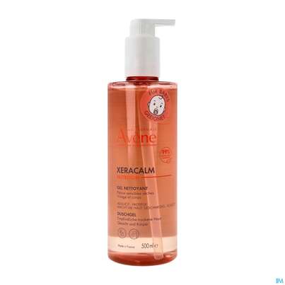 Sie sehen eine Packung Avene Xeracalm Nutrition Duschgel 500ml, Produktbild: 02 Avene Xeracalm Nutrition Duschgel 500ml, A-Nr.: 5745176 - 02