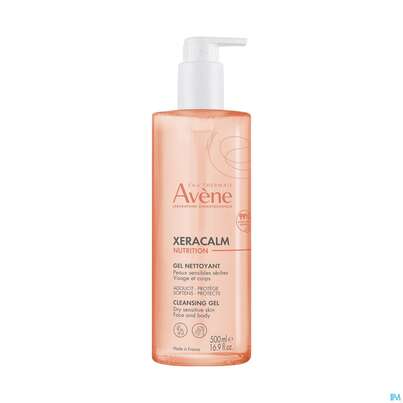 Sie sehen eine Packung Avene Xeracalm Nutrition Duschgel 500ml, Produktbild: 03 Avene Xeracalm Nutrition Duschgel 500ml, A-Nr.: 5745176 - 03