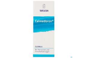 Sie sehen eine Packung Calmedoron Globuli 10g, Produktbild: 01 Calmedoron Globuli 10g, A-Nr.: 3943475 - 01