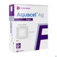 Sie sehen eine Packung Convatec Aquacel Ag Foam (7x7 Cm) 10x10 Cm, Produktbild: 02 Convatec Aquacel Ag Foam (7x7 Cm) 10x10 Cm, A-Nr.: 4154154 - 02