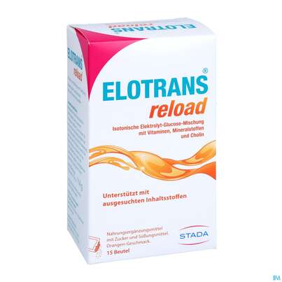 Elotrans Reload Pulver Orange Beute 15st, A-Nr.: 5724406 - 03