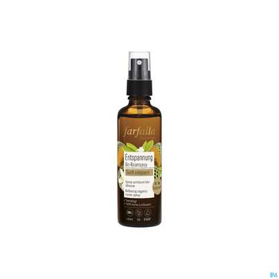 Sie sehen eine Packung Farfalla Bio-raumspray Orangenbluete Entspannend 75ml, Produktbild: 02 Farfalla Bio-raumspray Orangenbluete Entspannend 75ml, A-Nr.: 4908216 - 02