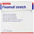 Sie sehen eine Packung Fixierbinden Fixomull/stretch Fixierverband 10mx 5cm 1st, Produktbild: 01 Fixierbinden Fixomull/stretch Fixierverband 10mx 5cm 1st, A-Nr.: 0546147 - 01