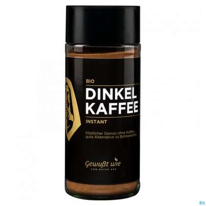 Sie sehen eine Packung Gewusst Wie Bio Hildegard Dinkel Kaffee Instant 100g, Produktbild: 02 Gewusst Wie Bio Hildegard Dinkel Kaffee Instant 100g, A-Nr.: 4765389 - 02