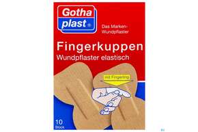 Wundpflaster -gothaplast Fingerkuppen Elastisch Fingerling 10st, A-Nr.: 3425964 - 01