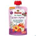Sie sehen eine Packung Holle Demeter Bio Fruechtepueree Ab 1 Jahr Berry Puppy Apfel Pfirsich/waldbeeren 100g, Produktbild: 02 Holle Demeter Bio Fruechtepueree Ab 1 Jahr Berry Puppy Apfel Pfirsich/waldbeeren 100g, A-Nr.: 5080788 - 02