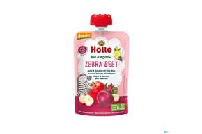 Holle Demeter Bio Fruechtepueree Ab 1 Jahr Bio Blue Bird Apfel/heidelbeer/hafer 100g, A-Nr.: 5080802 - 01