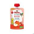 Sie sehen eine Packung Holle Demeter Bio Fruechtepueree Ab 1 Jahr Red Bee Apfel/erdbeere 100g, Produktbild: 01 Holle Demeter Bio Fruechtepueree Ab 1 Jahr Red Bee Apfel/erdbeere 100g, A-Nr.: 5080707 - 01