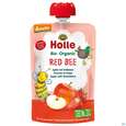 Sie sehen eine Packung Holle Demeter Bio Fruechtepueree Ab 1 Jahr Red Bee Apfel/erdbeere 100g, Produktbild: 02 Holle Demeter Bio Fruechtepueree Ab 1 Jahr Red Bee Apfel/erdbeere 100g, A-Nr.: 5080707 - 02