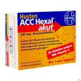 Sie sehen eine Packung Husten Acc Hexal Akut Brausetabl 600mg 20st, Produktbild: 02 Husten Acc Hexal Akut Brausetabl 600mg 20st, A-Nr.: 1346864 - 02
