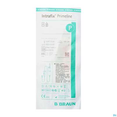 Sie sehen eine Packung Infusionszubehoer Intrafix Primeline Classic 15my Lock 150mm 1st, Produktbild: 02 Infusionszubehoer Intrafix Primeline Classic 15my Lock 150mm 1st, A-Nr.: 3484659 - 02