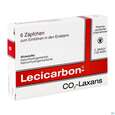 Sie sehen eine Packung Lecicarbon Zaepfchen 6st, Produktbild: 03 Lecicarbon Zaepfchen 6st, A-Nr.: 0031294 - 03