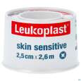 Wundverband Leukoplast Skin Sensitive Fixierverband Silikon Spule 2,5cmx 2,6m 76173 1st, A-Nr.: 5109865 - 01