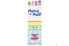 Sie sehen eine Packung Mama-aua Mund +rachenspray 20ml, Produktbild: 01 Mama-aua Mund +rachenspray 20ml, A-Nr.: 4493519 - 01