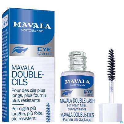 Sie sehen eine Packung Mavala Augenpflege -double-lash Wimpernpflege 10ml, Produktbild: 14 Mavala Augenpflege -double-lash Wimpernpflege 10ml, A-Nr.: 3054396 - 14