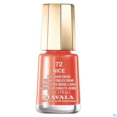 Sie sehen eine Packung Mavala Nagellacke 72 Nice 5ml, Produktbild: 03 Mavala Nagellacke 72 Nice 5ml, A-Nr.: 3652654 - 03