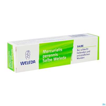 Sie sehen eine Packung Mercurialis Perennis Salbe 25g, Produktbild: 02 Mercurialis Perennis Salbe 25g, A-Nr.: 1649429 - 02