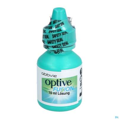 Sie sehen eine Packung Augentropfen Optive Fusion 10ml, Produktbild: 09 Augentropfen Optive Fusion 10ml, A-Nr.: 4169492 - 09