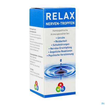 Sie sehen eine Packung Relax Nerven Tropfen Zum Einnehmen 50ml, Produktbild: 02 Relax Nerven Tropfen Zum Einnehmen 50ml, A-Nr.: 2574521 - 02