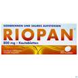 Sie sehen eine Packung Riopan Kautabl 800mg 50st, Produktbild: 01 Riopan Kautabl 800mg 50st, A-Nr.: 1255009 - 01