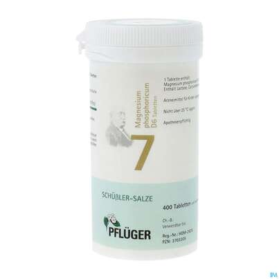 Sie sehen eine Packung Schuess 7 Magn Phos D 6 Pflu 100g, Produktbild: 02 Schuess 7 Magn Phos D 6 Pflu 100g, A-Nr.: 3703305 - 02