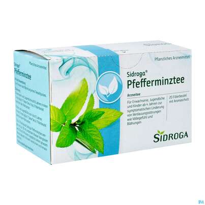 Sidroga Tee Doppelkammerbeutel Pfefferminz 20st, A-Nr.: 2429339 - 02
