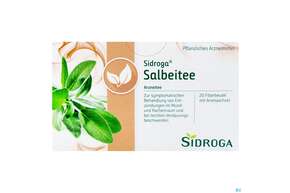 Sidroga Tee Doppelkammerbeutel Salbei 20st, A-Nr.: 2429345 - 01