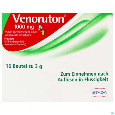 Venoruton Pulver Z.herst.e.lösung Z Einnehmen 1000mg Beutel 16st, A-Nr.: 2439071 - 01