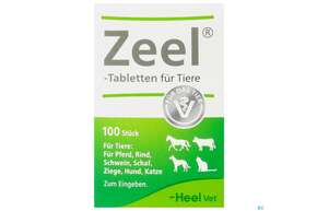 Sie sehen eine Packung Zeel Tabl F Tiere 100st, Produktbild: 01 Zeel Tabl F Tiere 100st, A-Nr.: 4951152 - 01