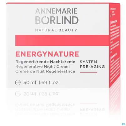 Sie sehen eine Packung Boerlind Energynature Nachtcreme 885 50ml, Produktbild: 01 Boerlind Energynature Nachtcreme 885 50ml, A-Nr.: 4449613 - 01