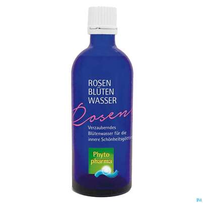 Sie sehen eine Packung Bluetenwasser Phytopharma/hydrolat Naturkosmetik Konforme K Verzaubernd Rosen 100ml, Produktbild: 01 Bluetenwasser Phytopharma/hydrolat Naturkosmetik Konforme K Verzaubernd Rosen 100ml, A-Nr.: 4607644 - 01