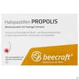 Sie sehen eine Packung Propolis Beecraft Halspastillen 62011 30st, Produktbild: 01 Propolis Beecraft Halspastillen 62011 30st, A-Nr.: 5722821 - 01